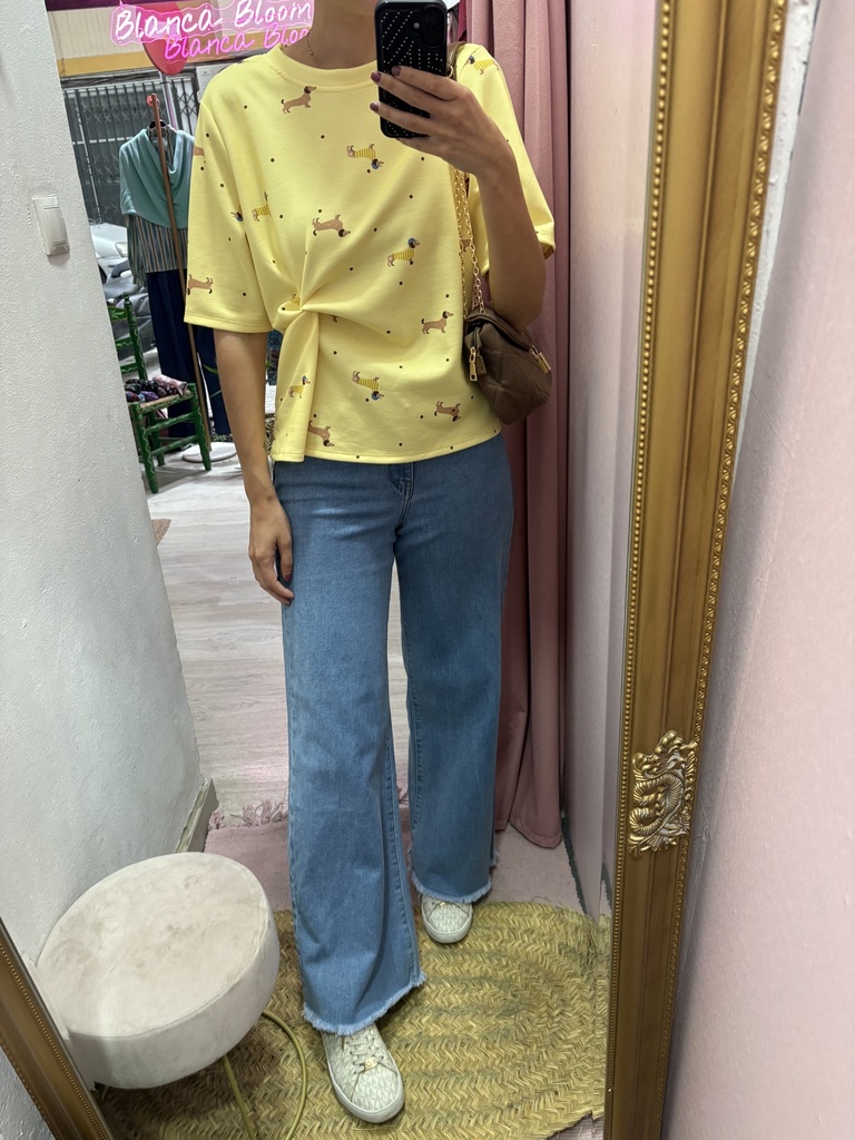 Camiseta Teckel nudo