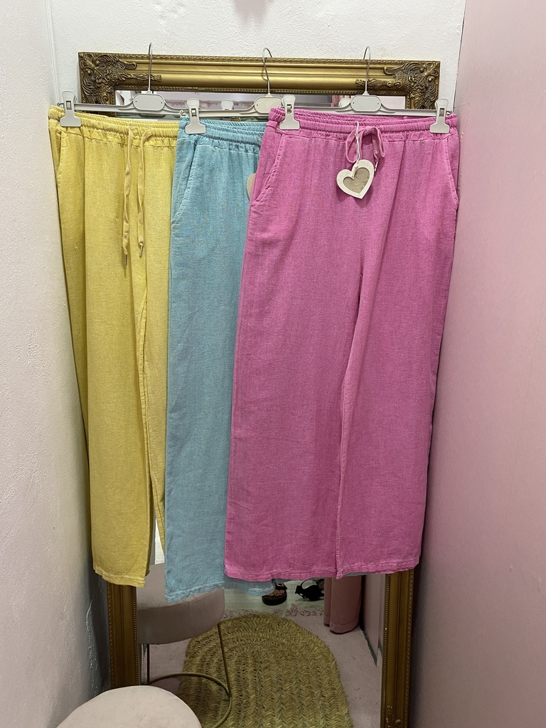 Pantalón lino