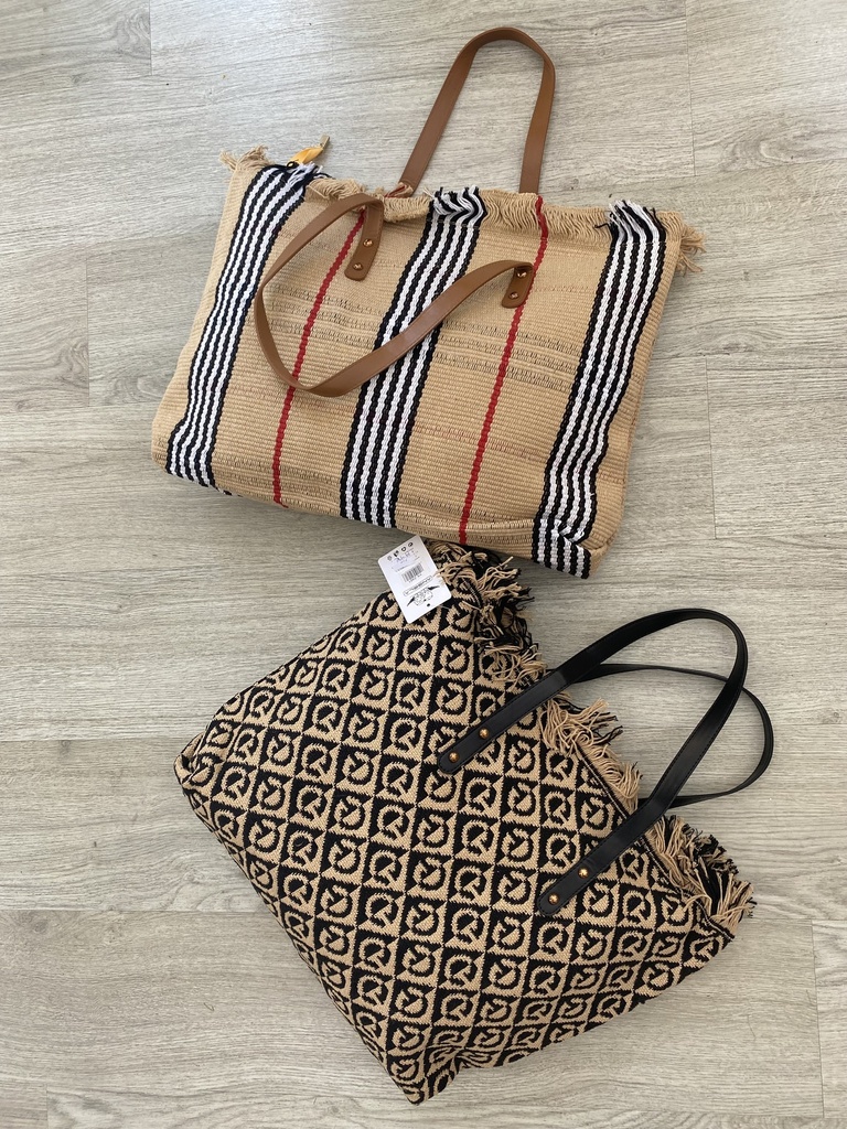 Bolso playa tela
