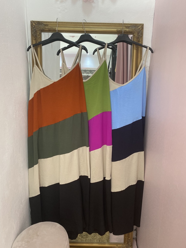 Vestido Rayas de colores