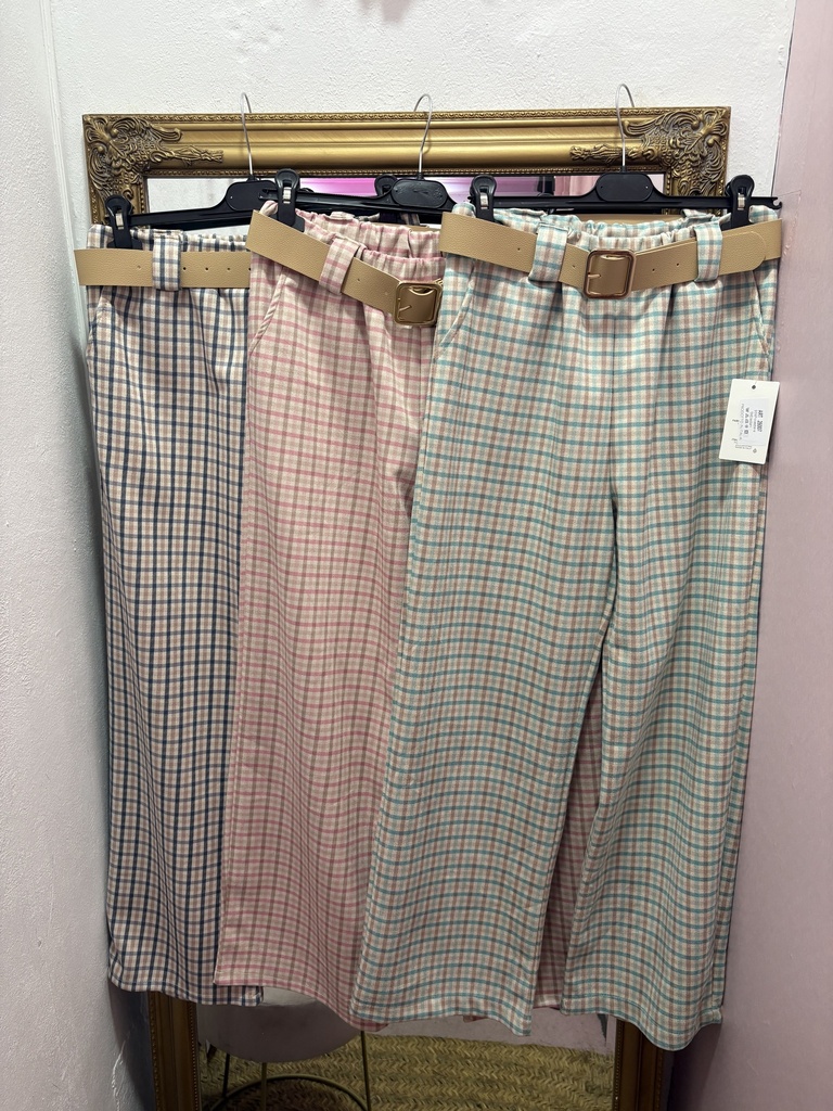 Pantalon cuadros